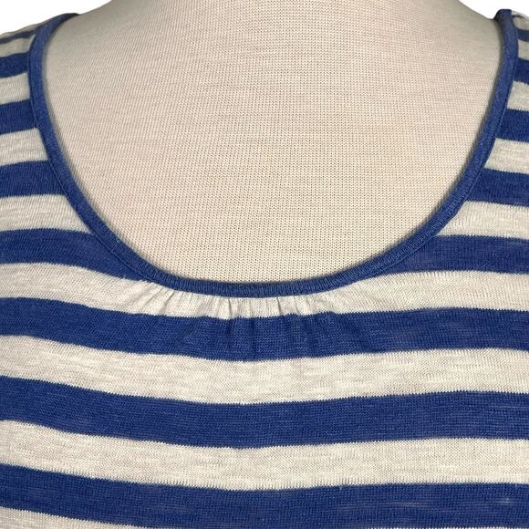 Tommy Bahama Women’s Linen Blue & White Striped Nautical Coastal Dress XXS - Picture 4 of 10